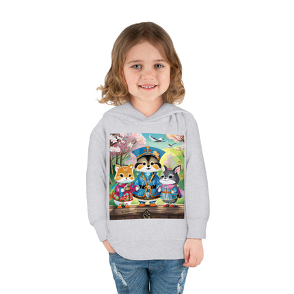 Fluffy Explorers Toddler Pullover Fleece Hoodie