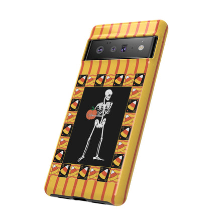 Candy Corn Skeleton Phone Cases