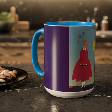 Apple Pie Day Colorful Mugs – Sweet Storybook Charm & Gentle Innocence