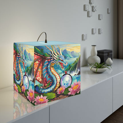 Wisdom's Guardian Light Cube Lamp