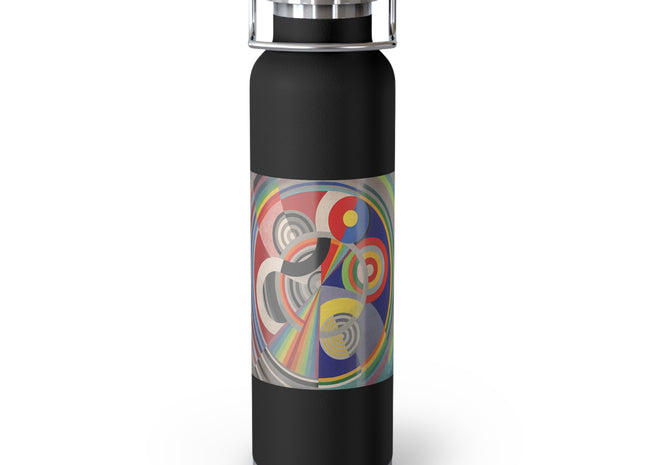 Rythme No. 1 by Robert Delaunay Copper Vacuum Insulated Bottle, 22oz