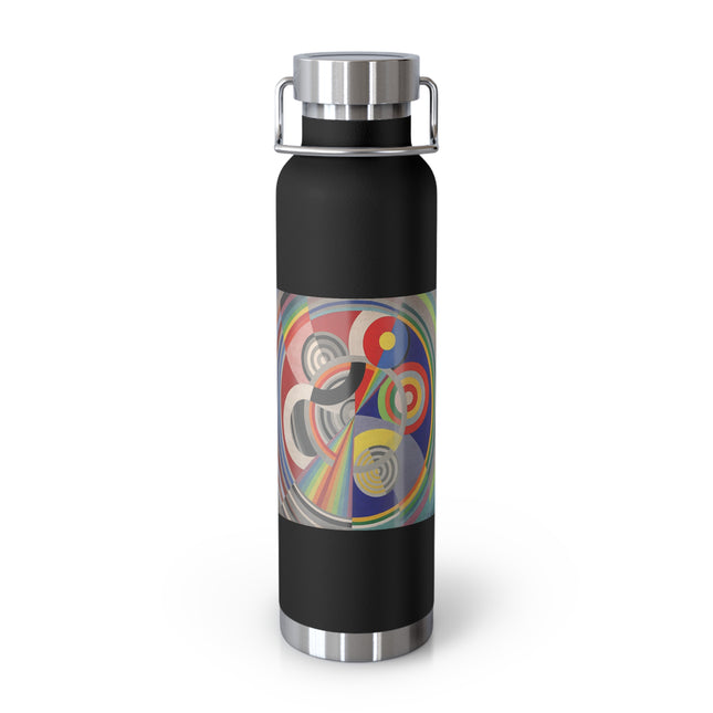 Rythme No. 1 by Robert Delaunay Copper Vacuum Insulated Bottle, 22oz