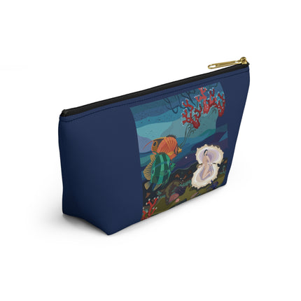 Ocean Pearl Siren Cosmetic Bag – Mystical Mermaid & Marine Enchantment