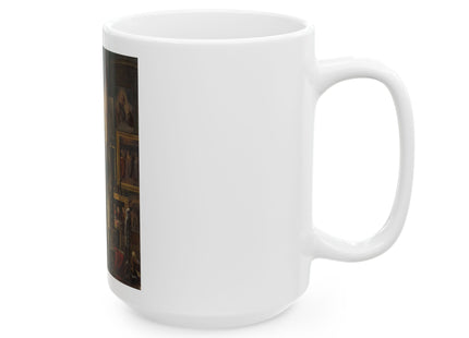 Raphael and his Muse in the Atelier by Vincenzo Abbati Ceramic Mug (11oz, 15oz)