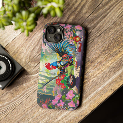 Cyberpunk Rooster Phone Cases