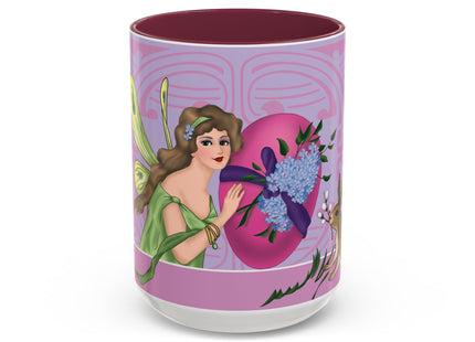 The Fairy’s Blossom Colorful Mugs (11oz, 15oz)