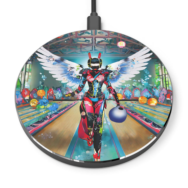 Samurai Robot Angels Wireless Charger