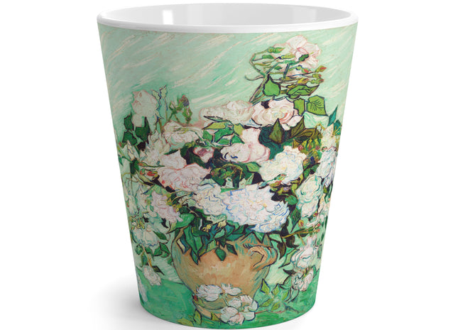 Roses by Vincent Van Gogh Latte Mug