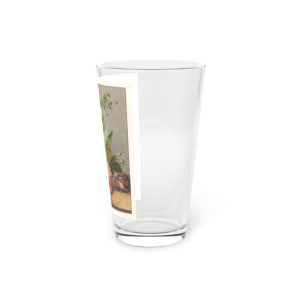 Floral Still Life by Georgius Jacobus Johannes van Os Glass, 16oz