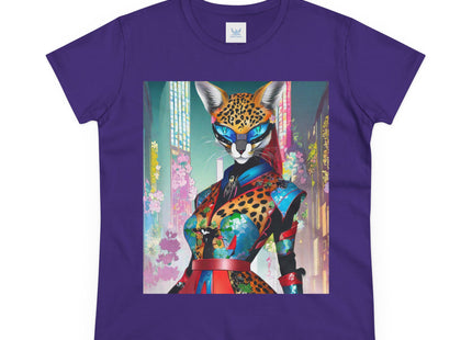 Cyber Cat Glamour Cotton Tee