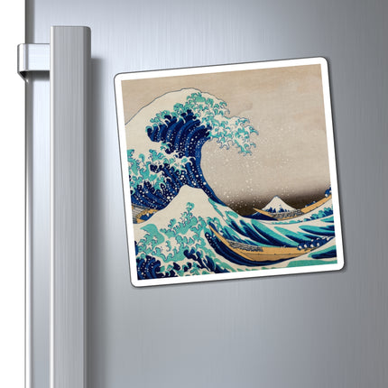 The Great Wave off Kanagawa by Katsushika Hokusai Magnets (3 Sizes)
