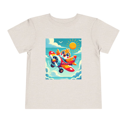 Joyful Bird Aviator Toddler Short Sleeve Tee
