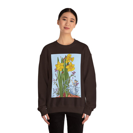 Daffodil Fairy Unisex Heavy Blend™ Crewneck Sweatshirt