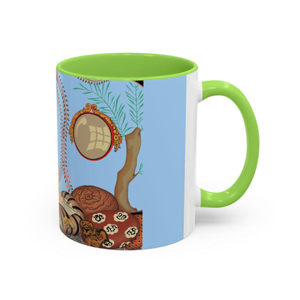 Minuit … ou l’appartement à la mode by George Barbier Colorful Mugs (11oz, 15oz)