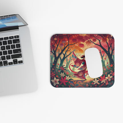 The Dragon Fairy’s Dance Mouse Pad – Enchanted Grace & Spring Magic
