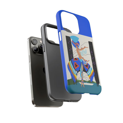 Exotic Dancer Phone Case – Vibrant Performance & Art Deco Flair