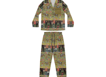 Chinois et Japonais 2 by Auguste Racinet Women’s Satin Pajamas