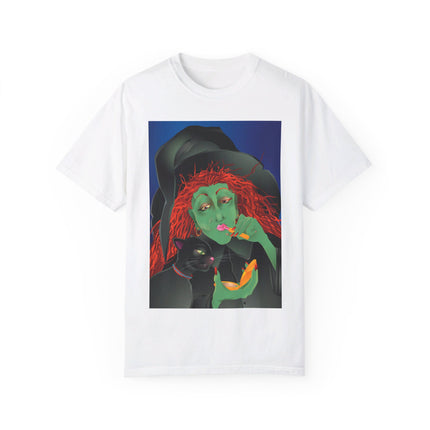 Mirror, Mirror A Witch's Touch Unisex Garment-Dyed T-shirt