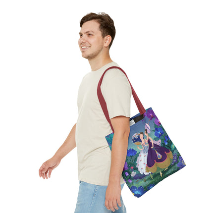 🌸☂️ The Ladies Of The Garden Promenade Tote Bag – Art Deco Floral Elegance