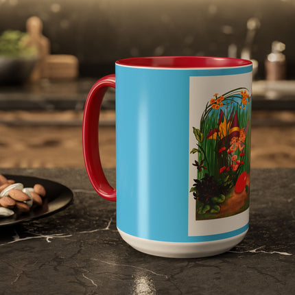 Spring Fairies & Floral Delights Colorful Mugs (11oz, 15oz)