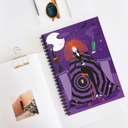 Mystic Elegance Spiral Notebook - Ruled Line