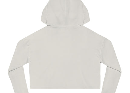 Candy Corn Skeleton Women’s Cropped Hooded Sweatshirt