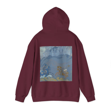 The Duel by Nicholas Roerich Unisex Heavy Blend™ Hooded Sweatshirt