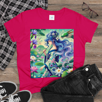 Fairy of the Koi Pond Cotton Tee