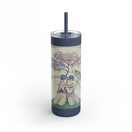 L’Arc-en-Ciel by George Barbier Skinny Matte Tumbler, 20oz