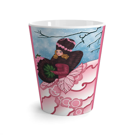 Winter Rose Empress Latte Mug