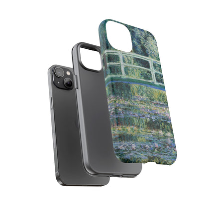Water Lilies and Japanese Bridge by Claude Monet Phone Cases