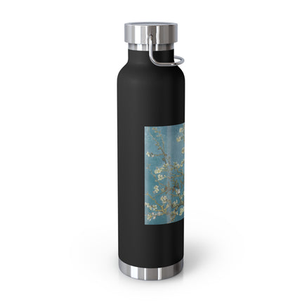Almond Blossom by Vincent van Gogh Copper Vacuum Insulated Bottle, 22oz