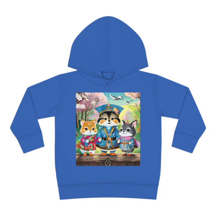 Fluffy Explorers Toddler Pullover Fleece Hoodie