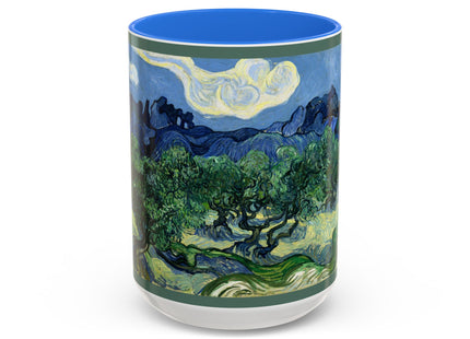 Olive Trees by Vincent Van Gogh Colorful Mugs (11oz, 15oz)