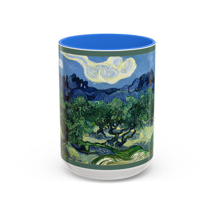 Olive Trees by Vincent Van Gogh Colorful Mugs (11oz, 15oz)