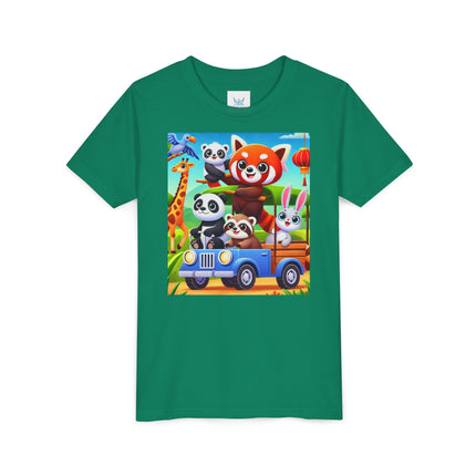 Safari Friends on the Move Youth Short Sleeve Tee