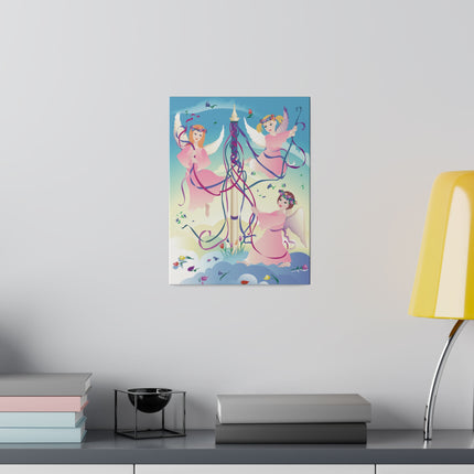 Angelic Revelry – Whimsical Celestial Celebration