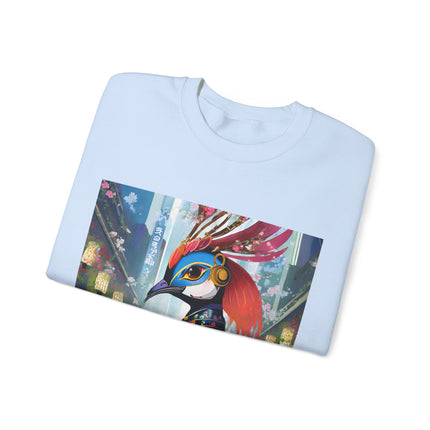 Techno Plumes Unisex Heavy Blend™ Crewneck Sweatshirt