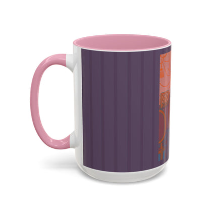 L’Entracte by Georges Lepape Colorful Mugs (11oz, 15oz)