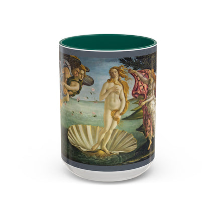 Birth of Venus by Sandro Botticelli Colorful Mugs (11oz, 15oz)