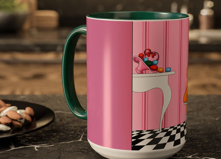 Easter Joy in Deco Hues Colorful Mugs (11oz, 15oz)