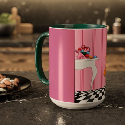 Easter Joy in Deco Hues Colorful Mugs (11oz, 15oz)