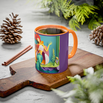 Charming Mermaid Colorful Mugs (11oz, 15oz)