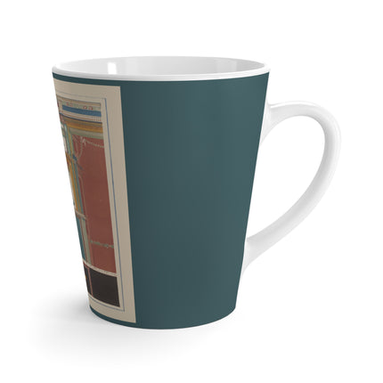 Pompeii Wall Pl.20 by Victor Steeger Latte Mug