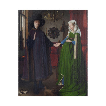 Arnolfini Portrait by Jan Van Eyck Puzzle (110, 252, 500-Piece)