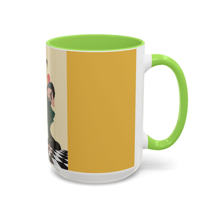 The Marionette Colorful Mugs – Theatrical Glamour & Cabaret Elegance