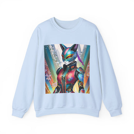 Cyberpunk Chic Unisex Heavy Blend™ Crewneck Sweatshirt