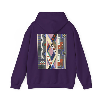 Collection decors et couleurs Pl.19 by Georges Valmier Heavy Blend™ Hooded Sweatshirt