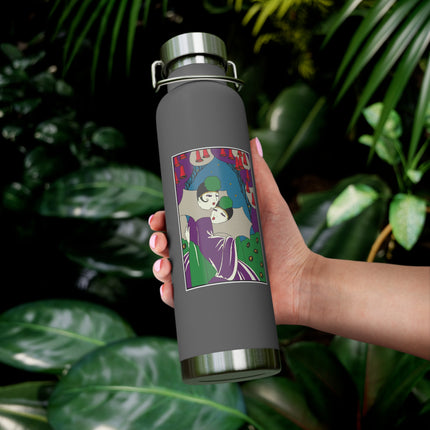 Two Pierrots Copper Vacuum Insulated Bottle, 22oz