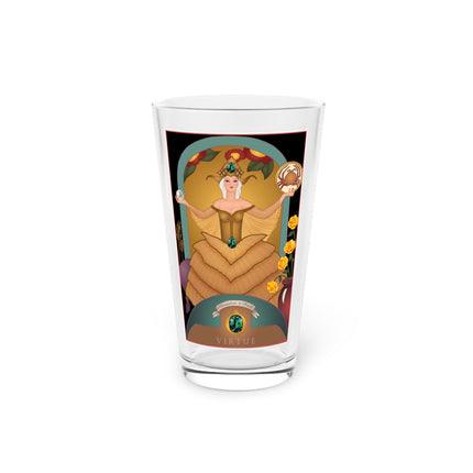 June & Pearl, Alexandrite Zodiac Pint Glass